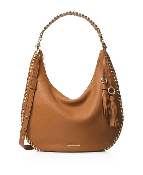 michael kors lauryn shoulder bag|Michael Kors Shoulder Bag, Brown (Acorn) .